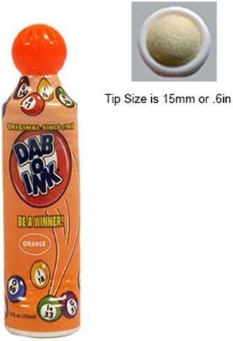 Dab-O-Ink Six Pack 1.5oz Mini Tip Assorted Bingo Dauber in Saudi Arabia