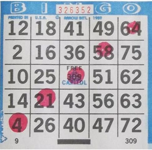 Dab-O-Ink Six Pack 1.5oz Mini Tip Assorted Bingo Dauber in Saudi Arabia