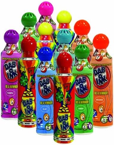 Dab-O-Ink One Dozen 1.5oz رأس صغير متنوع بينجو داوبر in Saudi Arabia