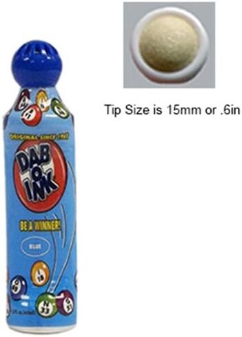 Dab-O-Ink One Dozen 1.5oz رأس صغير متنوع بينجو داوبر in Saudi Arabia