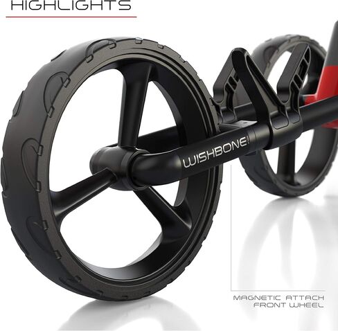 WishboneOne Golf Push Carts, 1-Step Folding Lightweight Design | Aircraft-Grade Frame 9lbs in Kuwait