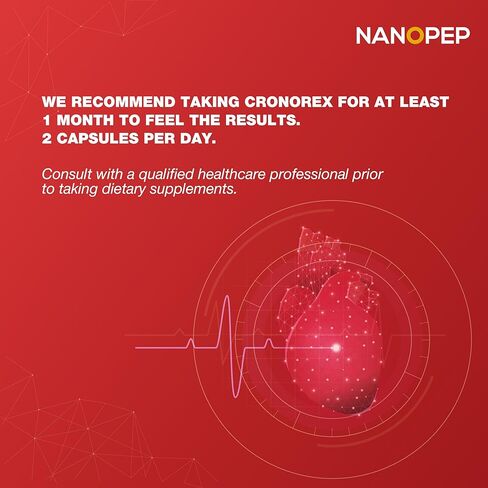 بخاخ الببتيد لنظام القلب والأوعية الدموية من نانوبيب كرونريكس 20 مل، يدعم ويقوي نظام القلب والأوعية الدموية، ويعزز الدورة الدموية المحسنة - صنع في البرتغال in Kuwait