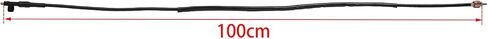 Minho Motorcycle Speedometer Drive Gear with Cable Kit 12mm Axle Hole Scooter Speedometer Drive Gear with E-100cm Speedometer Line Fit for Chinese GY6 Scooter Mopeds Parts in Saudi Arabia