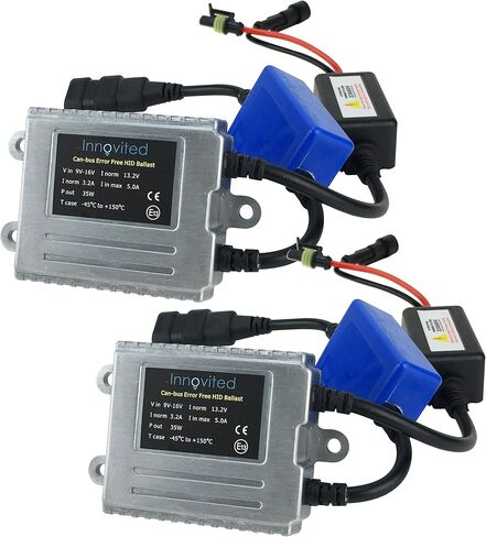 Innovited 2 pcs Canbus Error Free HID Replacement Ballast with Warning Canceller and Anti-Flicker - 2 Year Warranty in Saudi Arabia