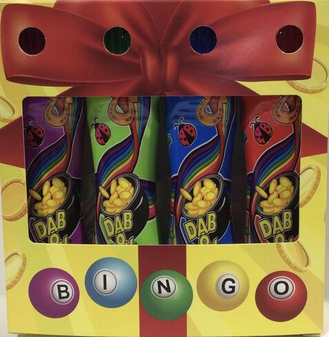 Dab-O-Ink Bingo Dauber Gift Box-Contains (4) 3oz daubers in Saudi Arabia