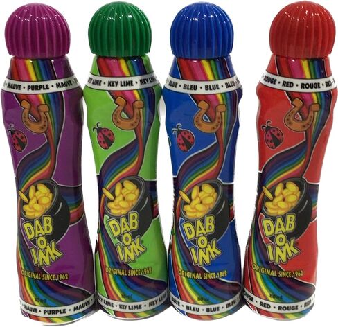 Dab-O-Ink Bingo Dauber Gift Box-Contains (4) 3oz daubers in Saudi Arabia