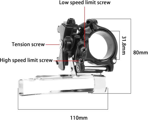 دراجة أمامية Derailleur استبدال 3 سرعات دراجة جبلية أمامية Derailleurs دراجة أمامية Derailleur نقل الملحقات لدراجة الطريق دراجة قابلة للطي in Kuwait