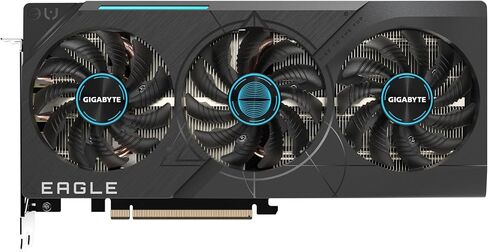 GIGABYTE GeForce RTX 4070 Super Eagle OC 12G Graphics Card, 3X WINDFORCE Fans, 12GB 192-bit GDDR6X, GV-N407SEAGLE OC-12GD​ Video Card in Saudi Arabia