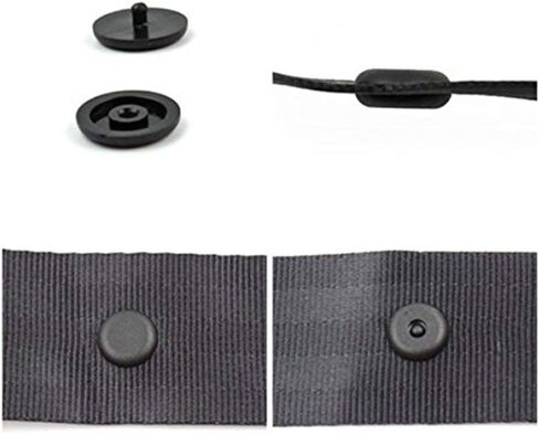 Seat Belt Stop Button Buttons Prevent Seat belt Buckle from Sliding Down The Belt Set of 4 Plastic Seat-Belt Stopper Clips Snap-On System No Welding Required Beige with 1 Spare Set in Saudi Arabia