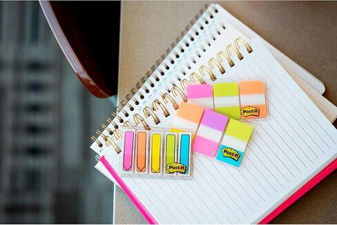 أعلام لاصقة، 50/موزع، 2 موزع/عبوة، 1 بوصة عرض، أخضر (680-GN2) in Saudi Arabia