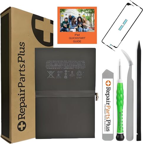 Repair Parts Plus for iPad Pro 9.7 Battery Replacement A1664 Premium Kit (2016 | A1673 | A1674 | A1675) Premium Toolkit + Adhesive in Kuwait