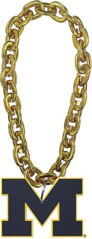 aminco Michigan Wolverines Fan Chain, Gold in Saudi Arabia