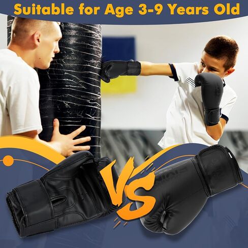 Kids Boxing Glove 4oz 6oz, Youth, Boys and Girls Training Sparring Gloves for Punching Bag, Kickboxing, Muay Thai, MMA, Gift for Children in Saudi Arabia