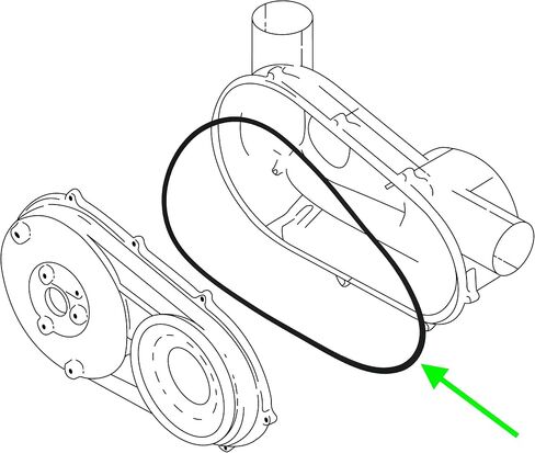 AppliaFit Outer Clutch Cover Seal Compatible with Polaris 5521831 for Select Polaris ACE, General, Ranger and RZR ATVs (1-Pack) in Saudi Arabia