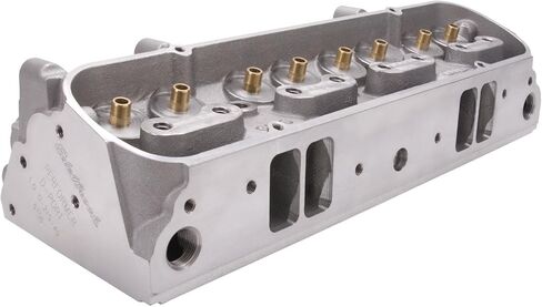 Edelbrock 61569 أداء 87cc رأس أسطوانة بونتياك مع عادم D-Port العاري in Saudi Arabia