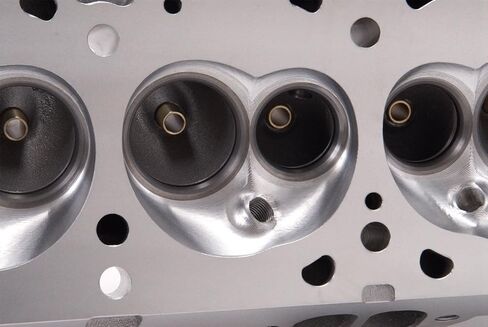 Edelbrock 61569 أداء 87cc رأس أسطوانة بونتياك مع عادم D-Port العاري in Saudi Arabia