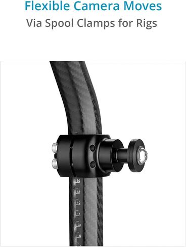 PROAIM CF Carbon Fiber Star Ring for Handheld Camera Gimbal Stabilizers & Body Support Rigs. Payload up to 20kg / 44lb. (P-STRG-CF) in Saudi Arabia