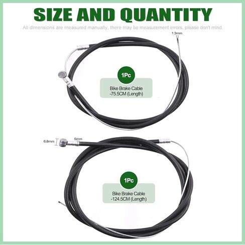 مجموعة فرامل الدراجة المكونة من 10 قطع من Keadic تتضمن فرجار فرامل على شكل حرف V، ورافعة فرامل مقود من سبائك الألومنيوم مقاس 22 مم، وكابلات خط فرامل أمامية وخلفية لركوب الدراجات على الطرق الجبلية MTB in Kuwait