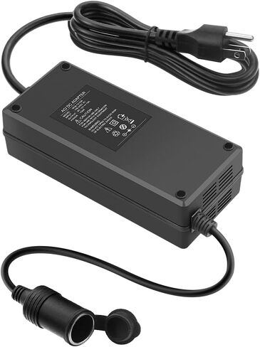 ALITOVE AC إلى DC محول 12V 5A 60W 100-240V إلى 12V سيارة ولاعة السجائر المقبس AC / DC محول الطاقة إمدادات الطاقة للسيارة مكنسة كهربائية سيارة مروحة سيارة MP3 أجهزة السيارات الأخرى تحت 60W in Saudi Arabia