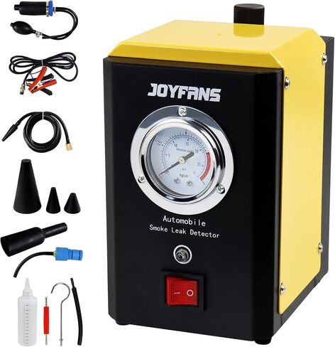 JoyFans 12V Automotive EVAP Smoke Machine Leak Tester Set, Auto Car Fuel Leakage Diagnostic Detector Tool Kit for Sealing System Leaking Test on Car Motorcycle Truck ATV Boat Snowmobile Vehicles in Saudi Arabia