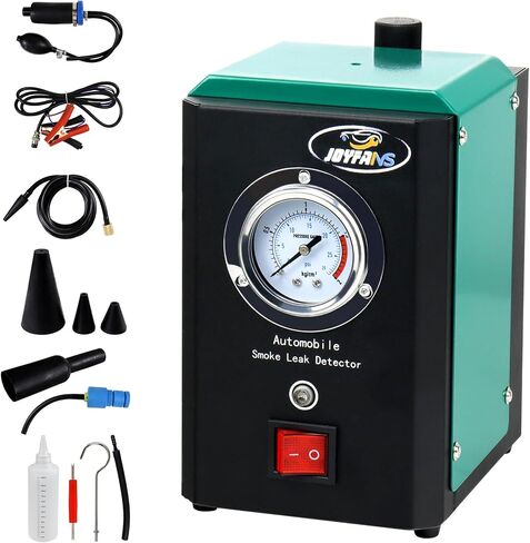 JoyFans 12V Automotive EVAP Smoke Machine Leak Tester Set, Auto Car Fuel Leakage Diagnostic Detector Tool Kit for Sealing System Leaking Test on Car Motorcycle Truck ATV Boat Snowmobile Vehicles in Saudi Arabia