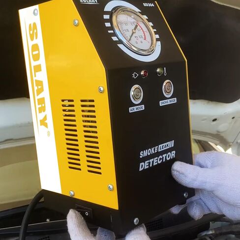 أداة كشف تسرب السيارات من Solary، ماكينة دخان السيارة ذات الوضع المزدوج DC12V، جهاز اختبار تسرب EVAP مع مقياس الضغط لجميع المركبات in Kuwait