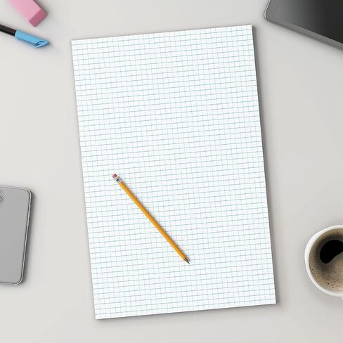 MyOfficeInnovations 814566 Graph Pad, 11 x 17, Graph, White, 50 Sheets/Pad in Saudi Arabia
