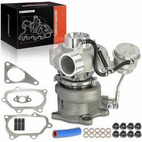 A-Premium TD04L-04HL Complete Turbocharger Turbo Kit Compatible with Subaru & Saab Models - Forester 2004-2008, Impreza 2003-2007, Baja 2004-2006, 9-2X 2006 - Replaces 14411AA532