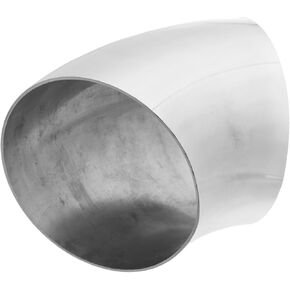 45 Degree Mandrel Bend Elbow Tube OD 5" Inch 45 304 Stainless Steel Reusable | Exhaust Elbow Pipe Stair Handrail Tube 1 Pcs