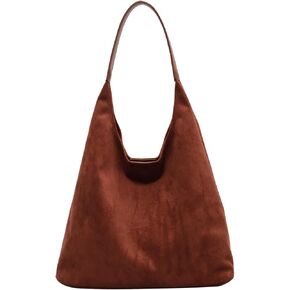 Tote Bags for Women Work Bags Suede Slouchy Bag Hobo Handbag Tote Handbag