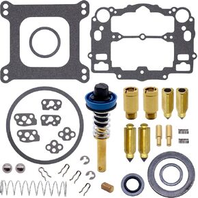 Carburetor Rebuild Kit Compatible with Edelbrock 1477 1400 1404 1405 1406 1407 1409 1411, Compatible with all Automotive 500 600 650 700 750 800 CFM, Compatible with Weber Marine Carburetors
