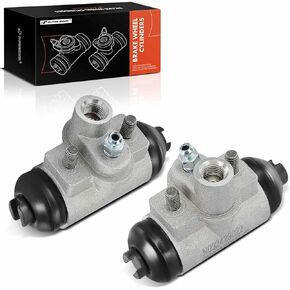 A-Premium Rear Drum Brake Wheel Cylinder Compatible with Honda Models - Civic 1980-1989, Accord 1988-1989, CRX 1988-1989, Prelude 1982-1982, 2-PC Set