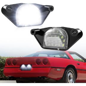 LED License Plate Lights for Chevy Corvette C4 C5 C6 Camaro Impala Monte Lumina SSR S10 Beretta Pontiac Grand Prix Firebird Buick Oldsmobile Models Tag Light