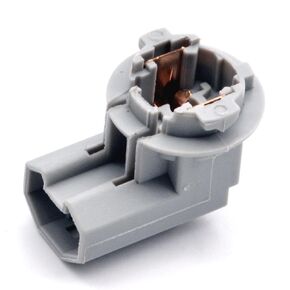 2 Pins Back-UP Center Stop License Plate Rear Lamp Socket Compatible for Toyota Corolla 2001-2019 Camry 4-Door 2002-2021 Matrix 2003-2008 Sienna 2004-2010