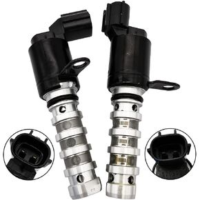 2Pcs 24375-2G500 24355-2G500 Oil Control VVT Valve Variable Valve Timing Solenoid Replacement for Hyundai Genesis Coupe Sonata Tucson Kia Forte Optima Sorento Sportage 2.0L 2.4L