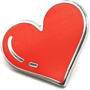 Red Heart Love Enamel Pin Decoration For Clothes Bags and Hats
