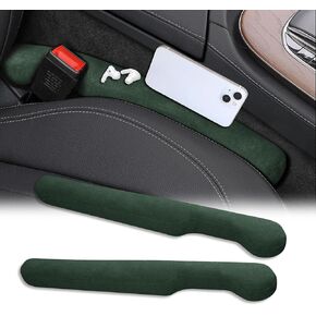 2 PCS Car Seat Gap Filler, Car Seat Gap Plug Strip Filler, Car Interior Accessories Car Seat Gap Plug Strip Filler Fit The Gap Between Seat and Console, Stop Things from Dropping (Black)
