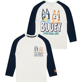 Bluey Shirt | Boys Long Sleeve T Shirt | Cotton Boys Shirt | Bingo Boys T Shirt