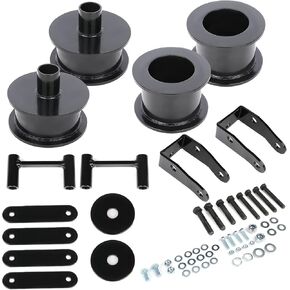 SCITOO Lifts 3 in Front 3 in Rear Leveling lift kit for Jeep 2007-2018 Lift Strut Spacer Compatible for Jeep Wrangler 2L 2018 Front Lift Spacers Rear Lift Blocks