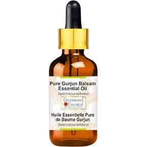 زيت بلسم جورجون العطري النقي (Dipterocarpus turbinatus) مقطر بالبخار 30 مل (1.01 أونصة)