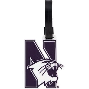 Desert Cactus Northwestern University Luggage Tag NU Wildcats Bag (PVC - Design A)