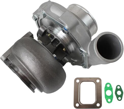 شاحن توربيني متوافق مع T04E T3/T4 0.57 A/R 48.1 TRIM 400+HP Boost Stage III شاحن 1.5L-2.5L المحرك يستبدل الجزء in Kuwait