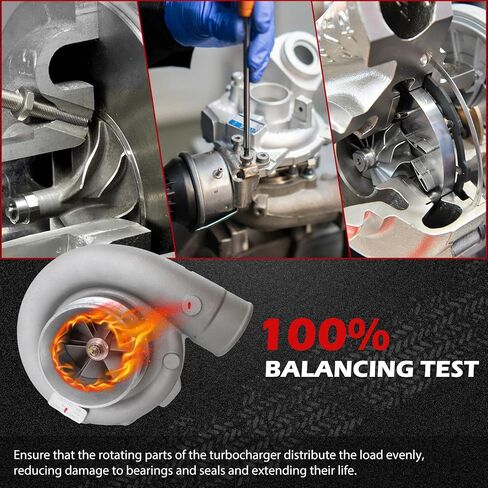 شاحن توربيني متوافق مع T04E T3/T4 0.57 A/R 48.1 TRIM 400+HP Boost Stage III شاحن 1.5L-2.5L المحرك يستبدل الجزء in Kuwait
