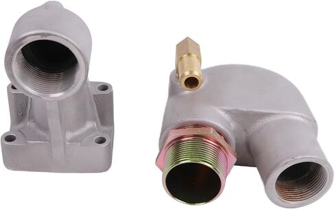 Stainless Steel Exhaust Mixing Elbow 124070-13520 Compatible with Yanmar 1GM 2GM 1GM10 3GM30 3HM 3HM35F 2GMF 3HMF 3GNF 2GM20 2GM30 2GM20F 3GM30F 2GM20C 3GM10 3GMD in Saudi Arabia