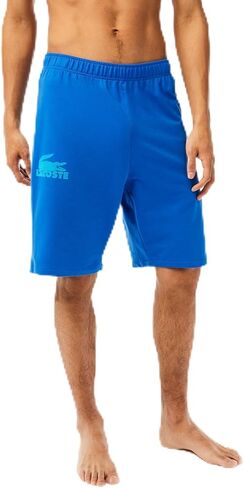 Lacoste Men's Lightweight Flannel Lounge Shorts Pajama Pants in Saudi Arabia