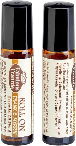 Fabulous Frannie Tension Pre-Diluted Essential Oil Roll-On Ready to use! 100% Pure Essential Oils Diluted in Fractionated Coconut Oil 10 ml in Saudi Arabia