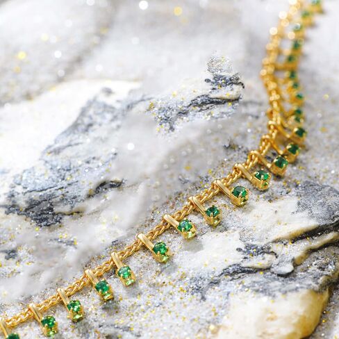 WEARON الذهب الكاحل أساور للنساء 18K مطلية بالذهب خلخال شقة مارينر صندوق كابل حبة ثعبان فيجارو الكوبي بار مشبك ورق ربط سلسلة خلخال in Saudi Arabia