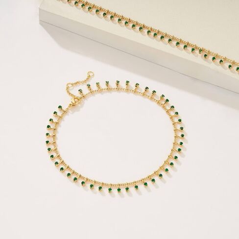 WEARON الذهب الكاحل أساور للنساء 18K مطلية بالذهب خلخال شقة مارينر صندوق كابل حبة ثعبان فيجارو الكوبي بار مشبك ورق ربط سلسلة خلخال in Saudi Arabia