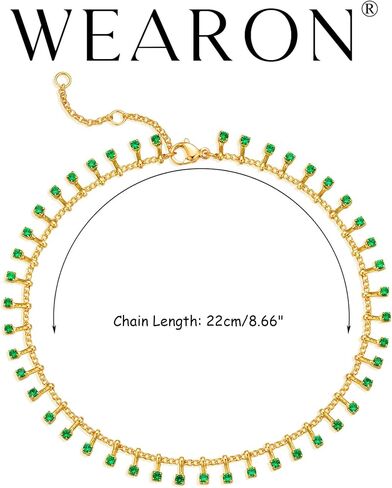 WEARON الذهب الكاحل أساور للنساء 18K مطلية بالذهب خلخال شقة مارينر صندوق كابل حبة ثعبان فيجارو الكوبي بار مشبك ورق ربط سلسلة خلخال in Saudi Arabia