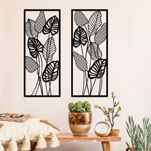 ruelen Metal Scroll Wall Decor Rustic Iron Wall Medallion Small Traditional Metal Scroll Wall Art for Home Living Room Front Porch Above Door Hallway Entryway Decoration in Kuwait